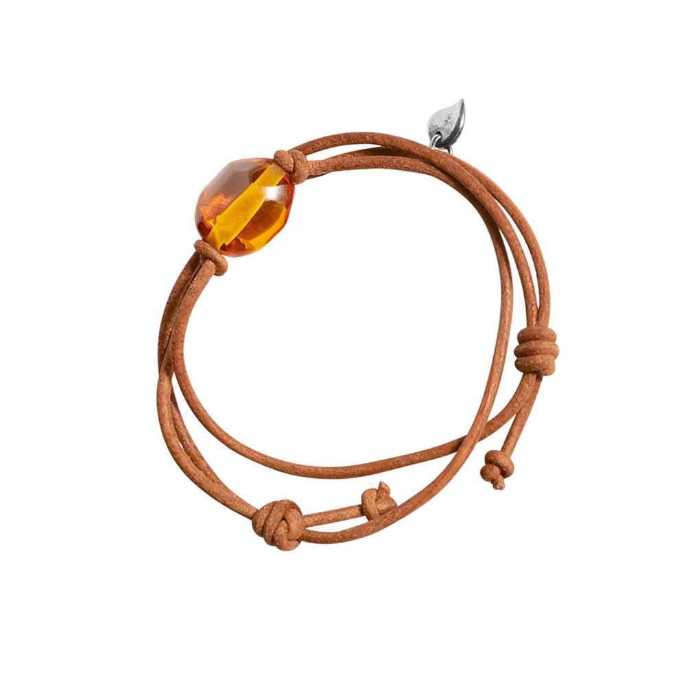 Citrine Pebble Bracelet