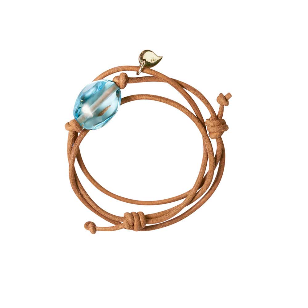 Blue Topaz Pebble Bracelet