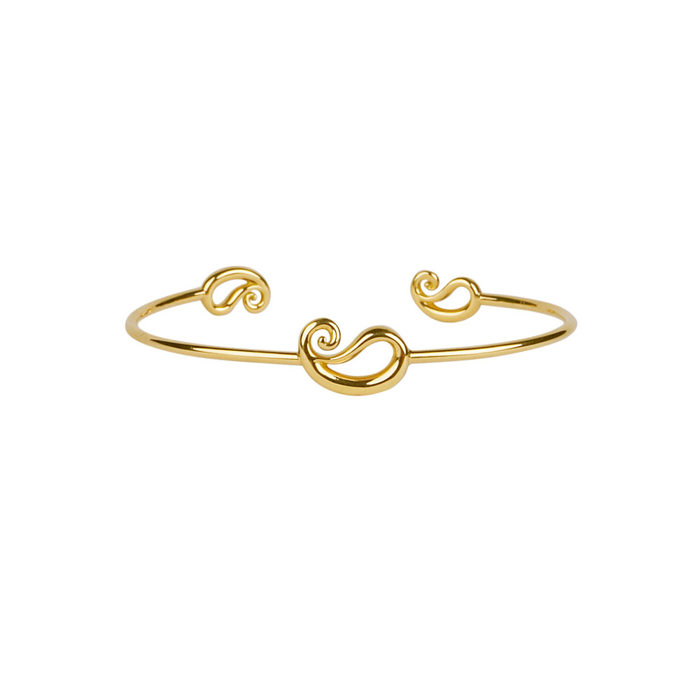 Paisley Wire Cuff Braclet